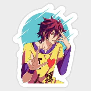 No Game No Life - Sora Sticker